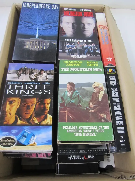 (55) Assorted VHS Movies