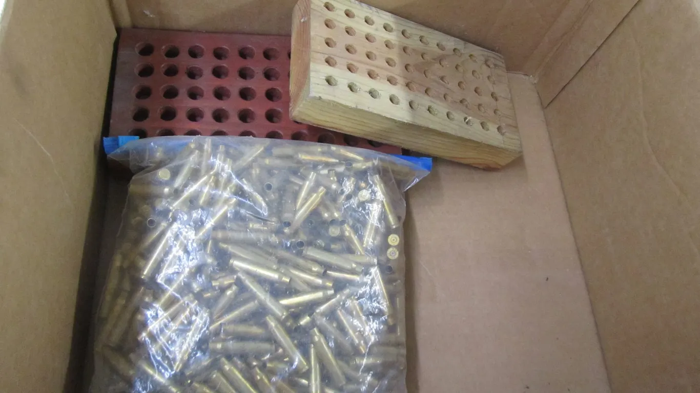 Gallon Bag Full Of .223 REM Brass Casings