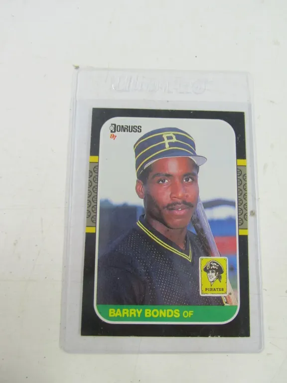 1987 Donruss Barry Bonds Rookie Card