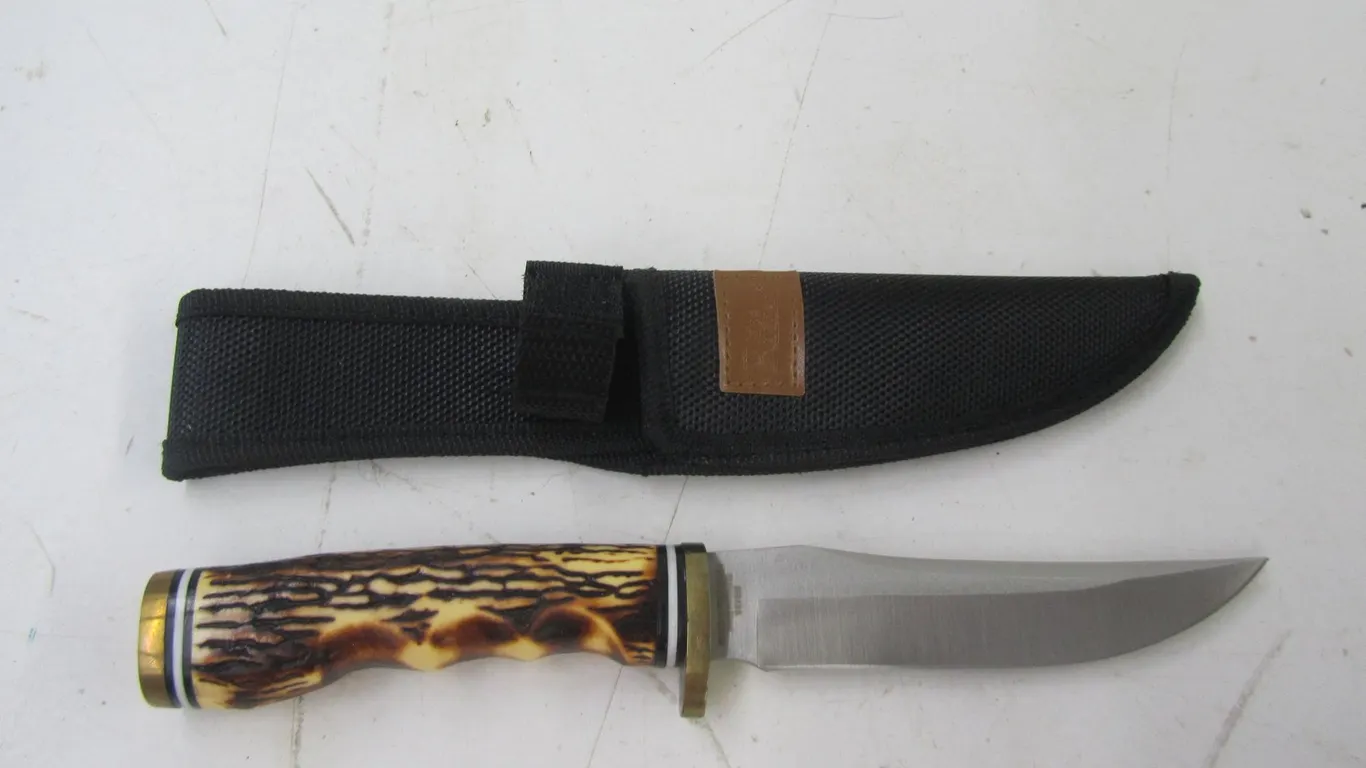 Ridge Runner Hunting Knife w/Sheath
