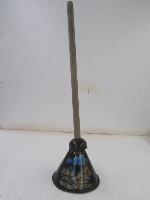 Original Painting Antique Agitator
