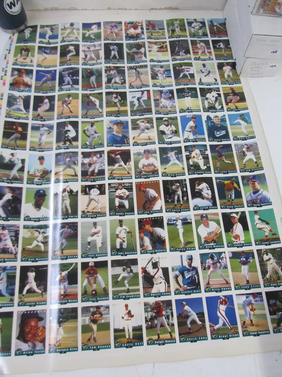 1992 Classic Draft Picks Limited Edition Uncut Sheet