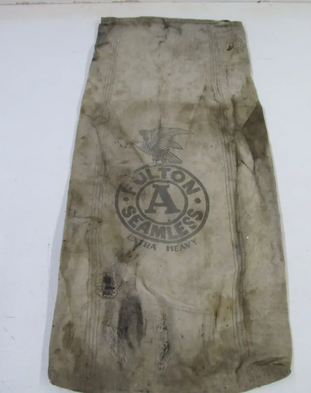 Vintage Fulton Seamless Canvas Bag