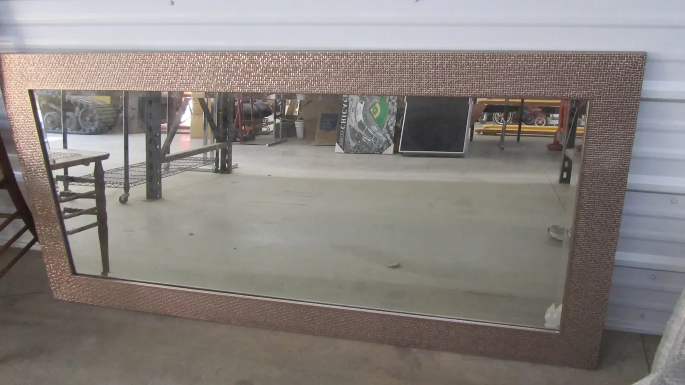 Large Beveled Mirror w/Nice Frame