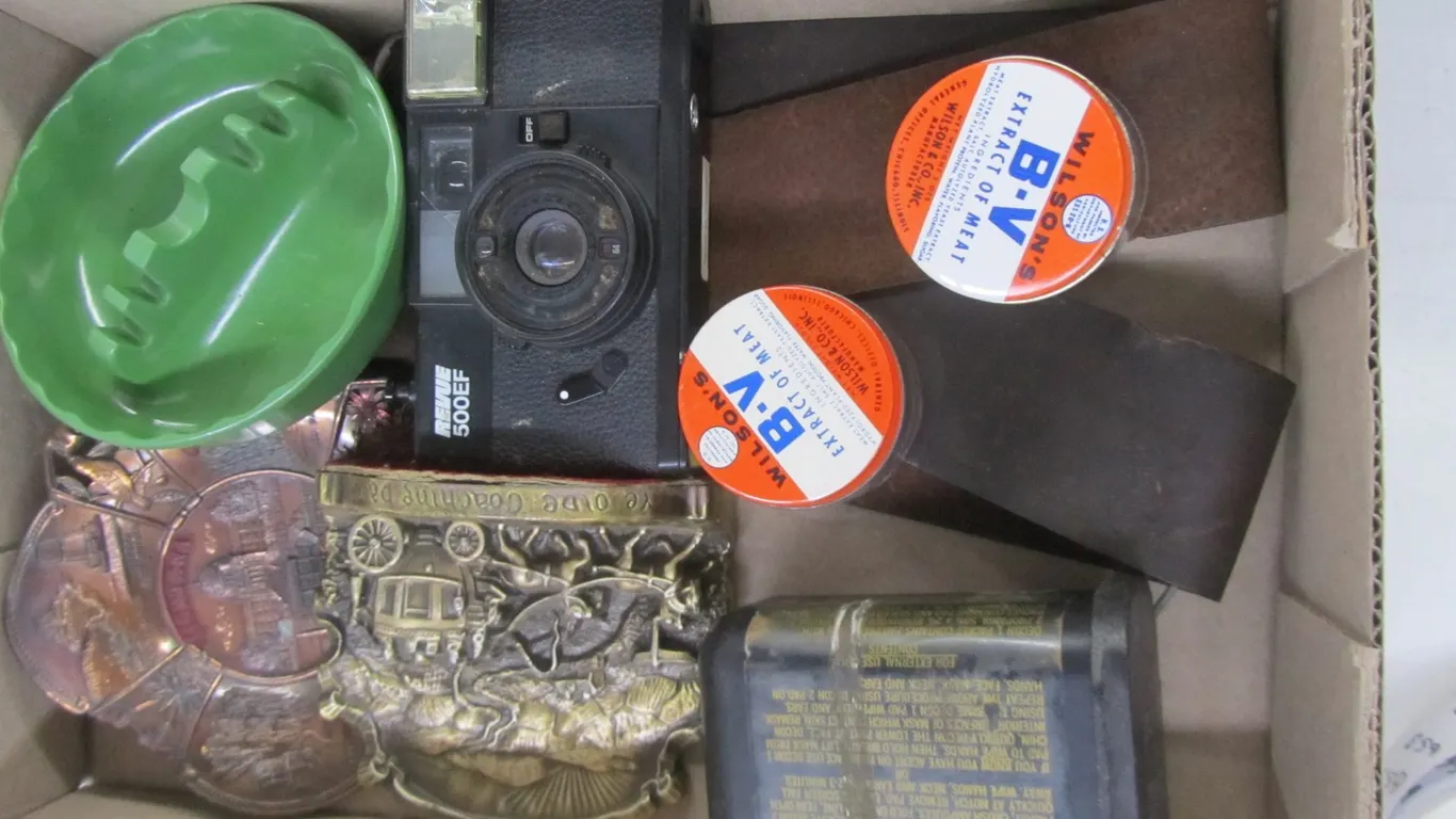 Flat Of Assorted Collectibles