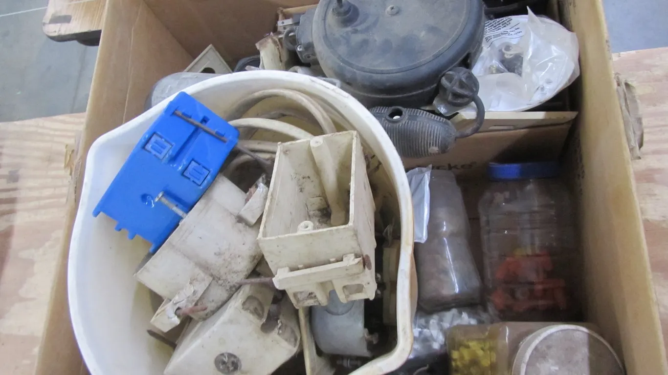 Box Of Assorted Electrical Hardware