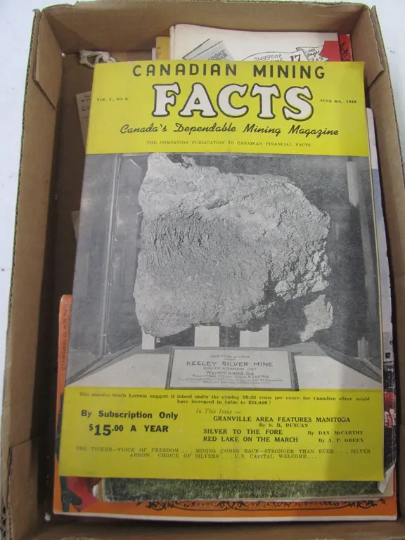 Flat Of Assorted Paper Collectibles