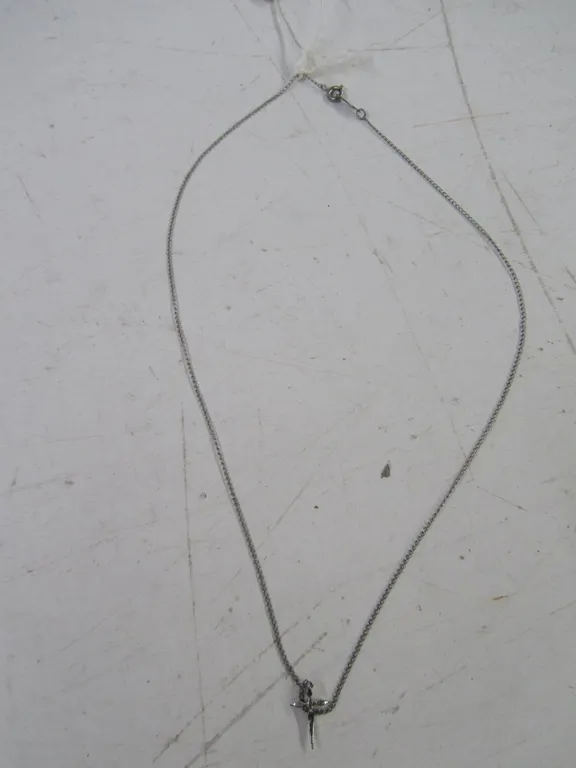 Sterling Silver Necklace w/Sterling Silver Pendant