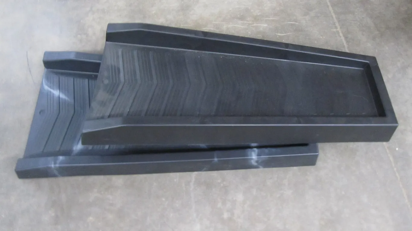 (2) Master Mark Splash Block Gutter Downspout Extensions