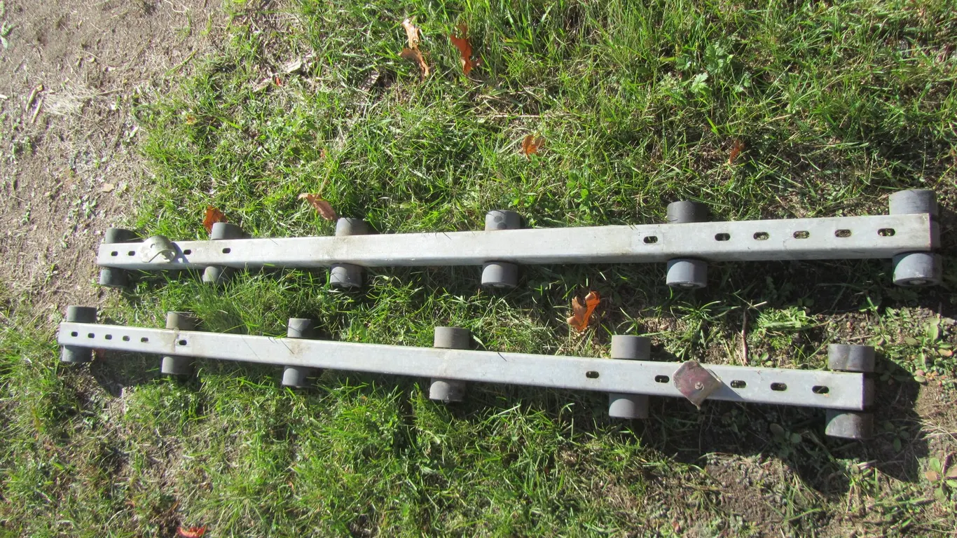 Pair Of Boat Rollers