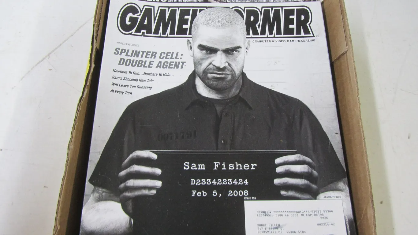 Flat Of Assorted Game Informer Magazines