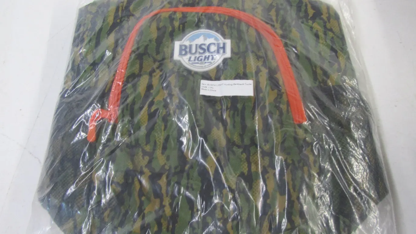Busch Light Hunting Backpack Cooler