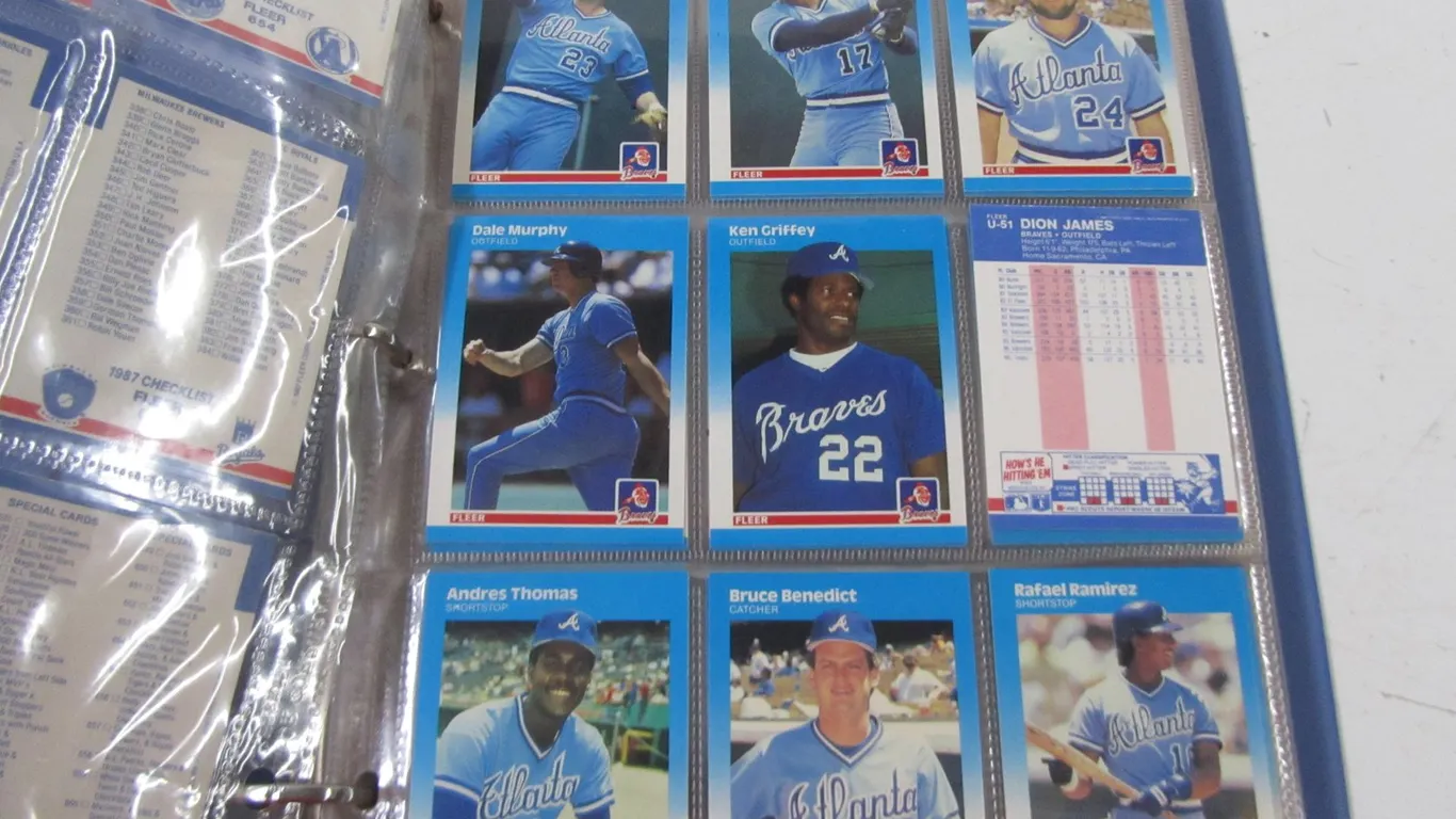 Partial 1987 Fleer Baseball Card Set