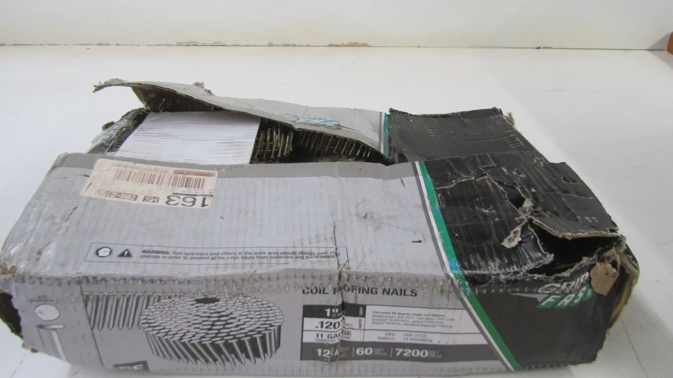 Lot Of Grip Fast Coil Roofing Nails