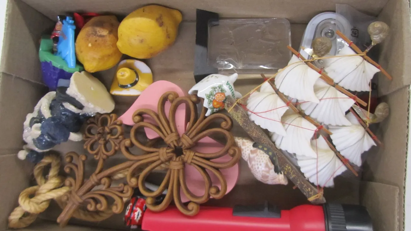Flat Of Assorted Home Furnishings