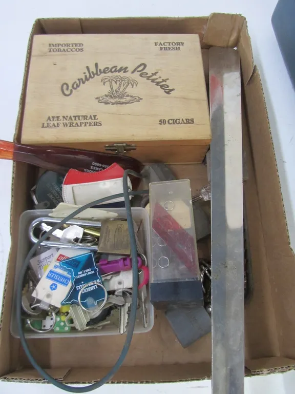 Flat Of Assorted Collectibles