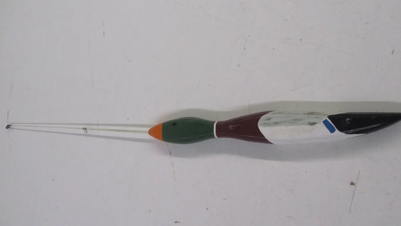 Hand Painted Ice Fishing Rod