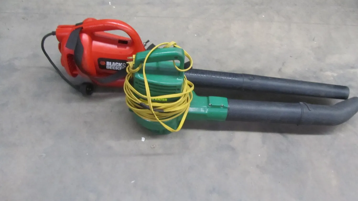 (2) Electric Leaf Blowers