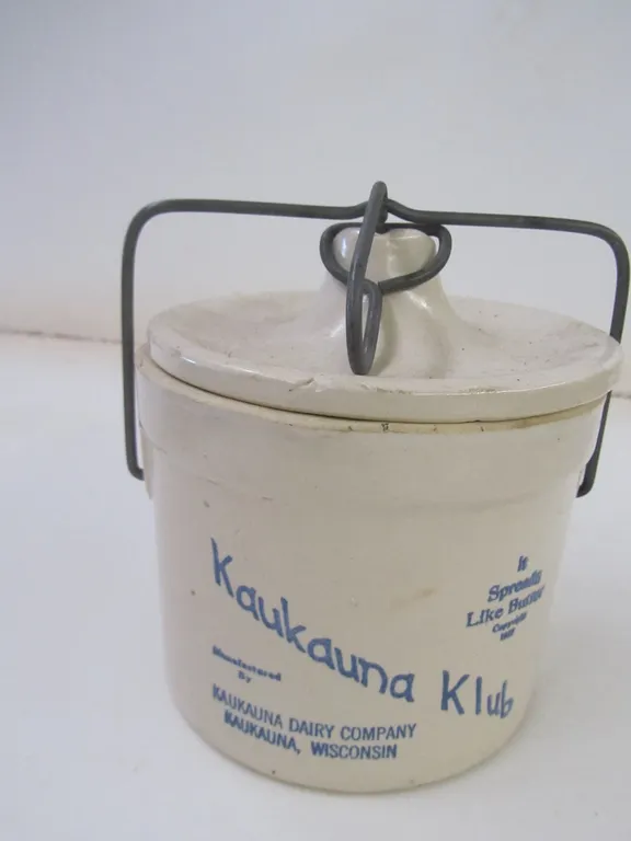 Kaukauna Klub Butter Crock