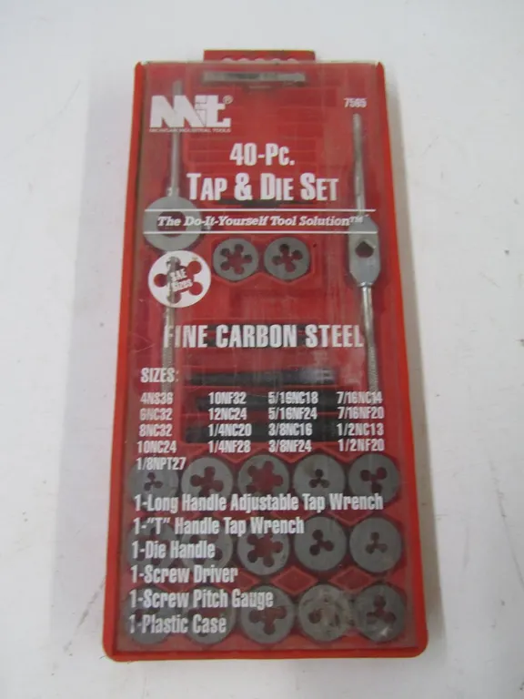MIT Partial Tap & Die Set