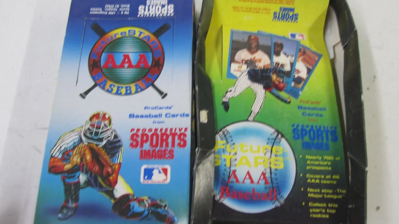 (53) Unopened 1990 ProCards Future Stars AAA Baseball Card Packs