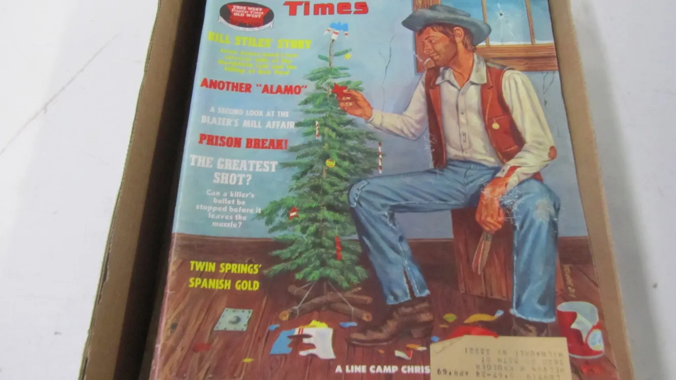 Lot Of Vintage Frontier Times And True West Magazines
