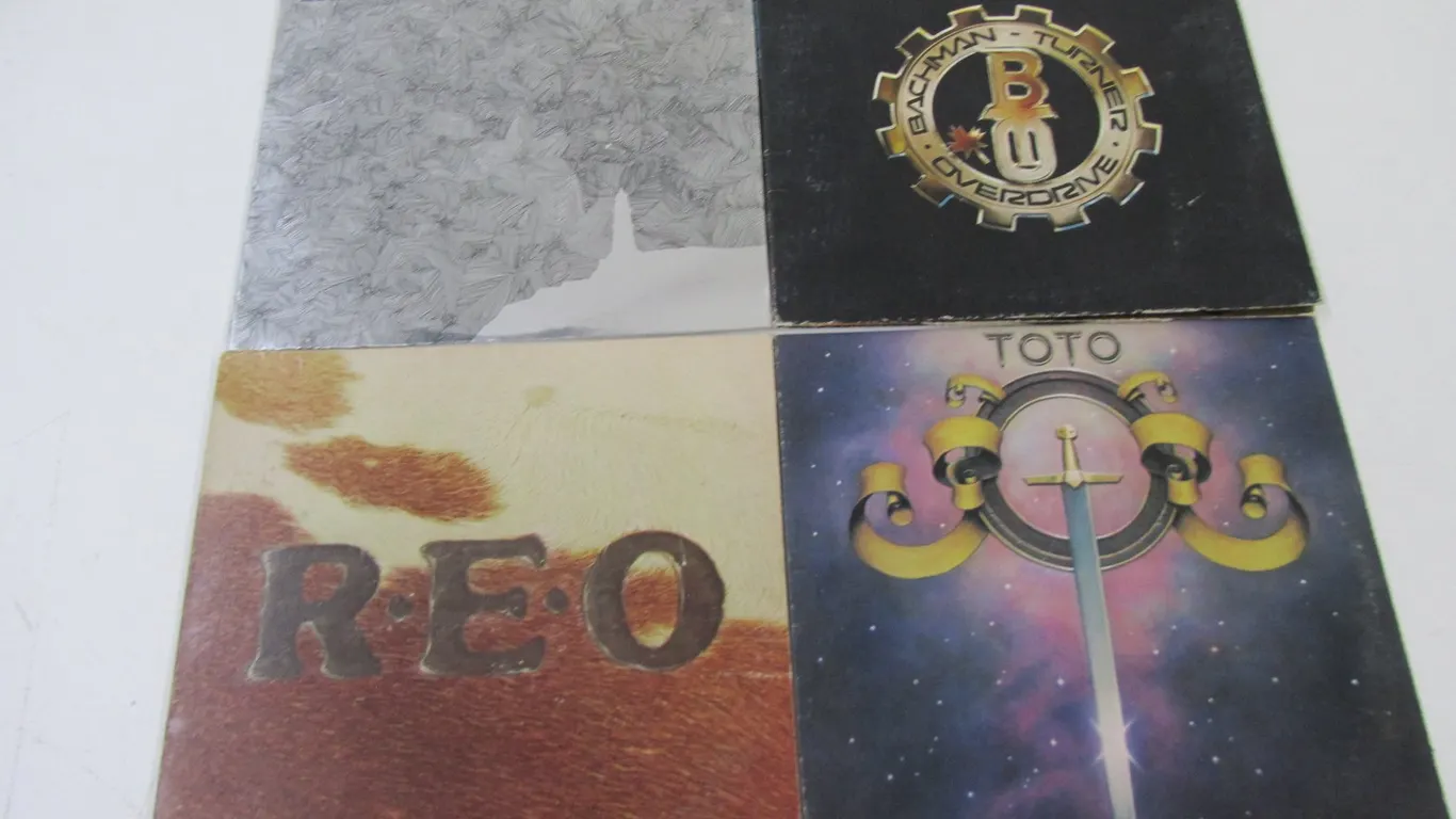 (4) Assorted Vinyl Records