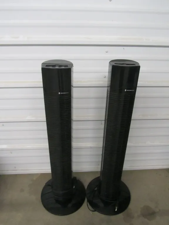 (2) O-Trotronics Tower Fans