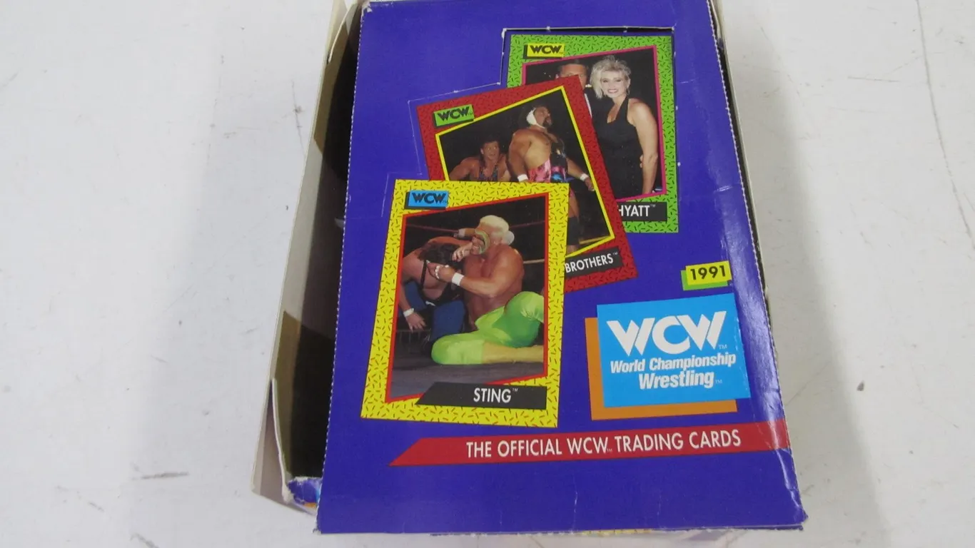 (20) Unopened 1991 World Champion Wrestling Card Packs