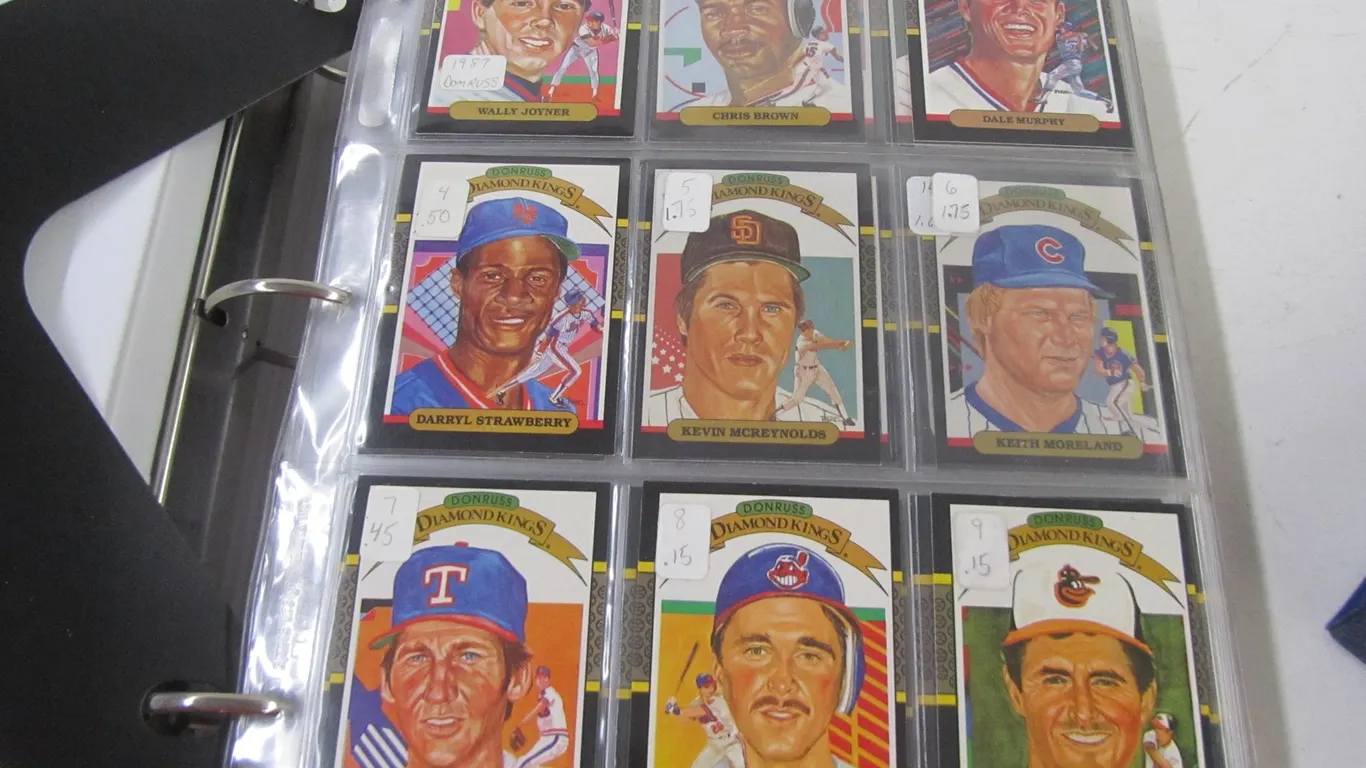 Partial 1987 Donruss Baseball Card Set