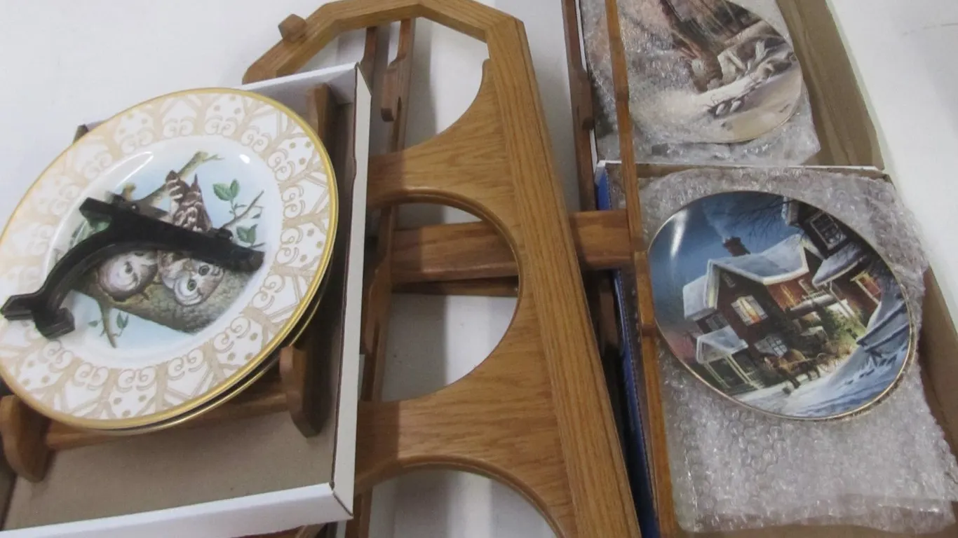(8) Assorted Terry Redlin Collector Plates