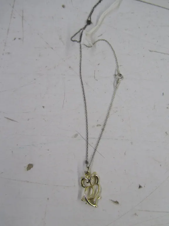 Sterling Silver Necklace w/Sterling Silver Pendant