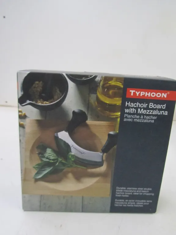Typhoon Hachoir Board With Mezzaluna