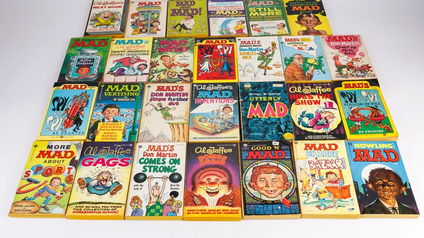 Vintage MAD Magazine Paperback Books