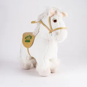 Vintage 1984 Cabbage Patch Kids Show Pony White Plush Horse