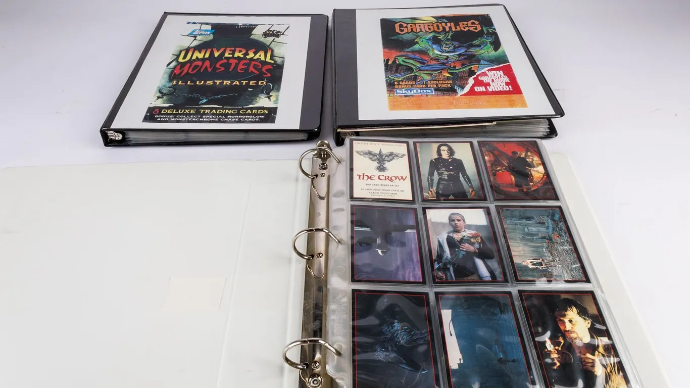 1994 The Crow and The Mask Complete Sets Plus Universal Monsters Illustrated Trading Cards