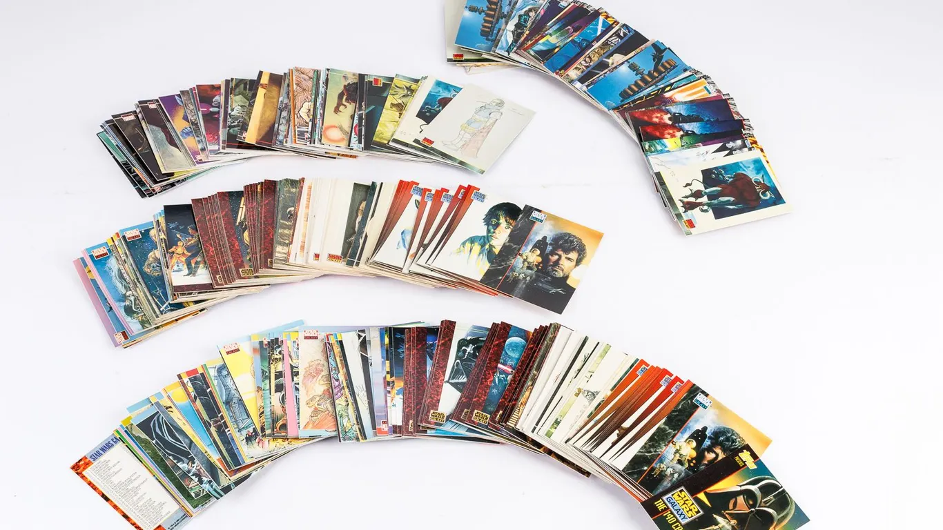 1993 Topps Star Wars Galaxy Series 1 And 2 Trading Cards