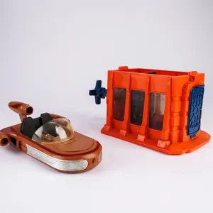 Vintage 1978 Kenner Star Wars Landspeeder Vehicle and Death Star Trash Compactor