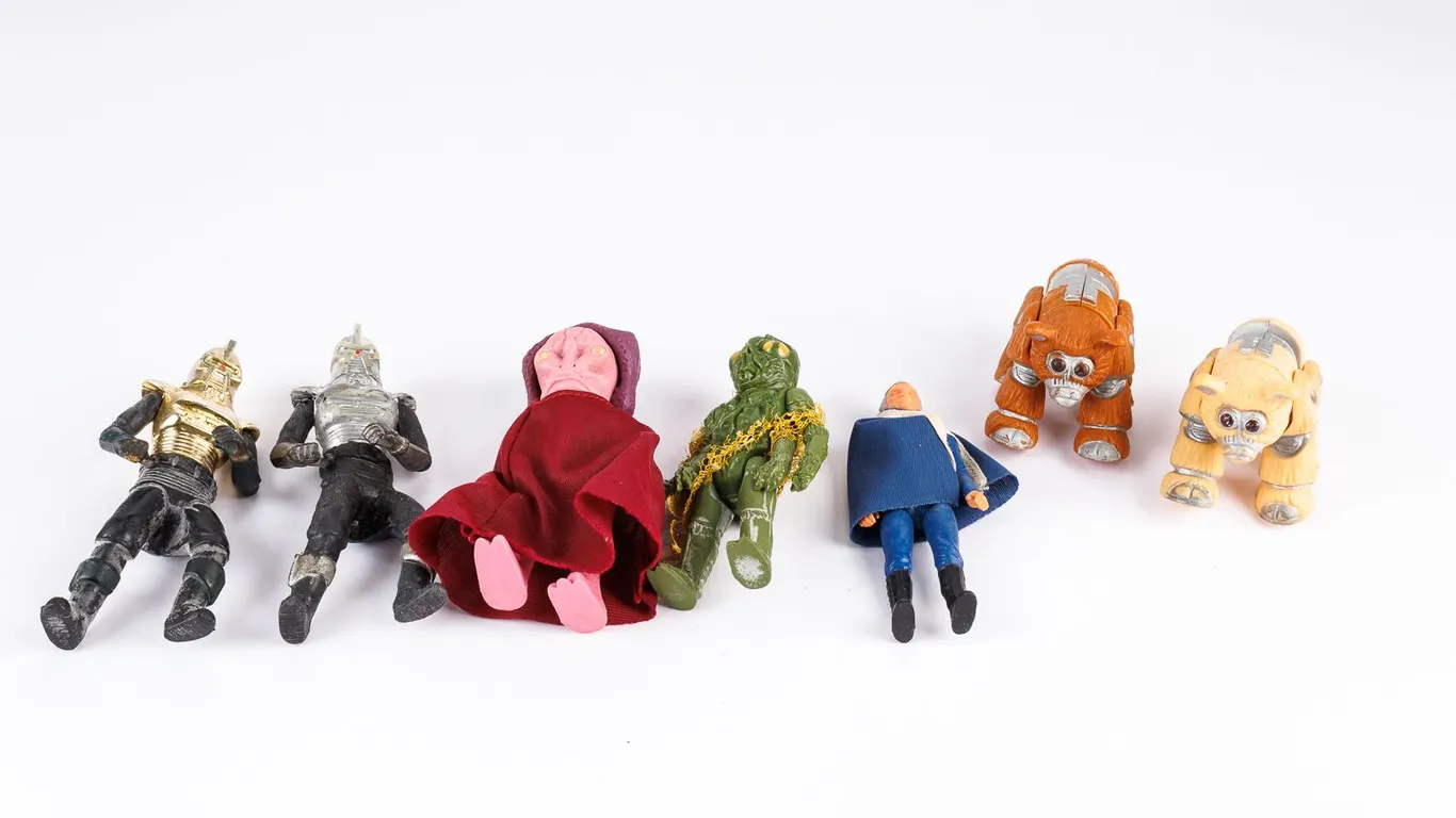 Vintage Mattel Battlestar Galactica Action Figures