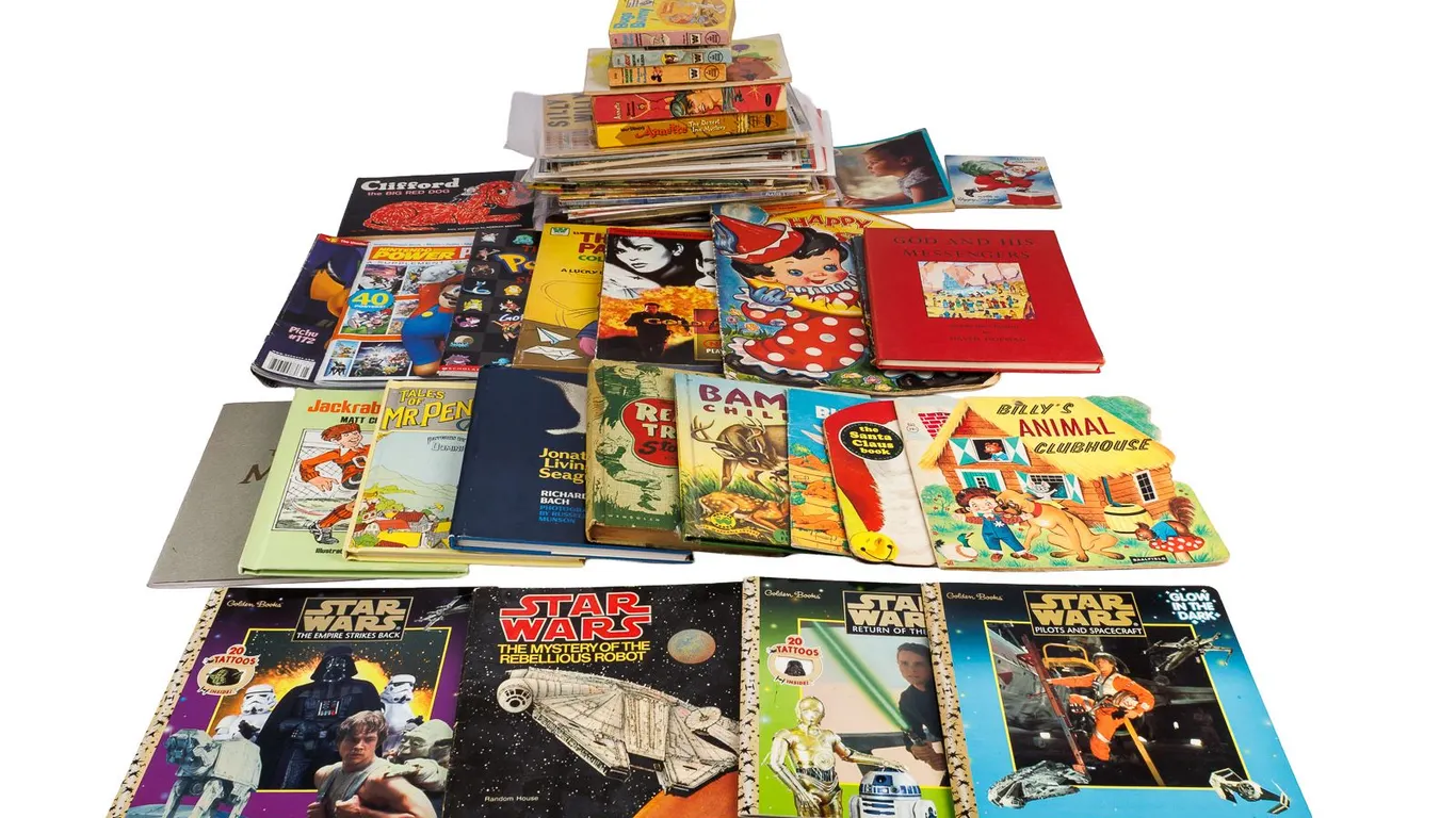 Vintage Book & Comic Book Lot – Big Little Books, Classics Illustrated, Marvel & DC Comics, Player’s
