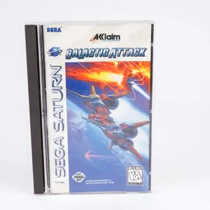 Sega Saturn Galactic Attack Video Game Complete