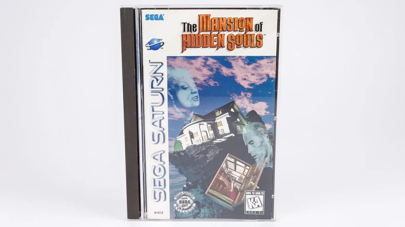 Sega Saturn The Mansion of Hidden Souls Video Game Complete