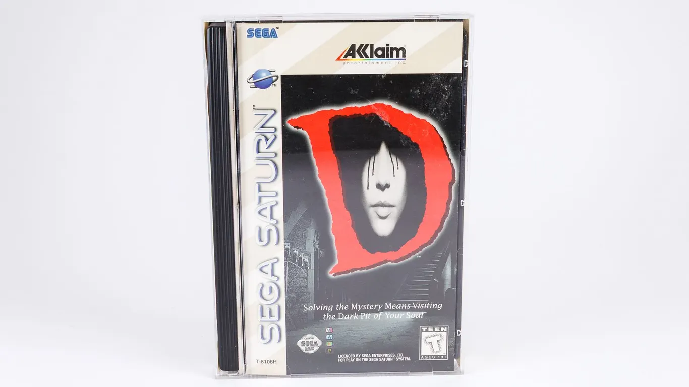 Sega Saturn D Horror Video Game Complete