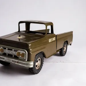 Vintage 1960s Tonka Pressed Steel Army Military Troop Carrier Truck