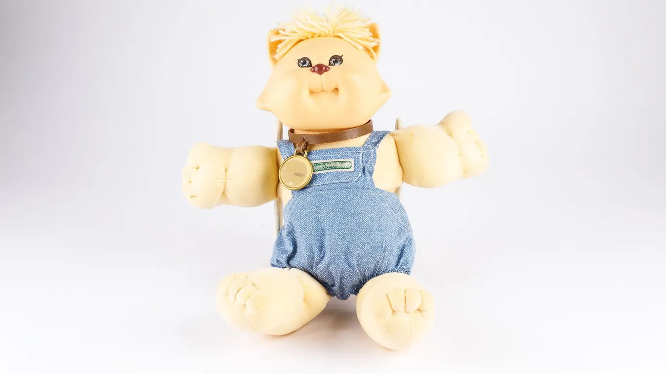 Vintage 1980s Cabbage Patch Kids Koosas Cat Doll