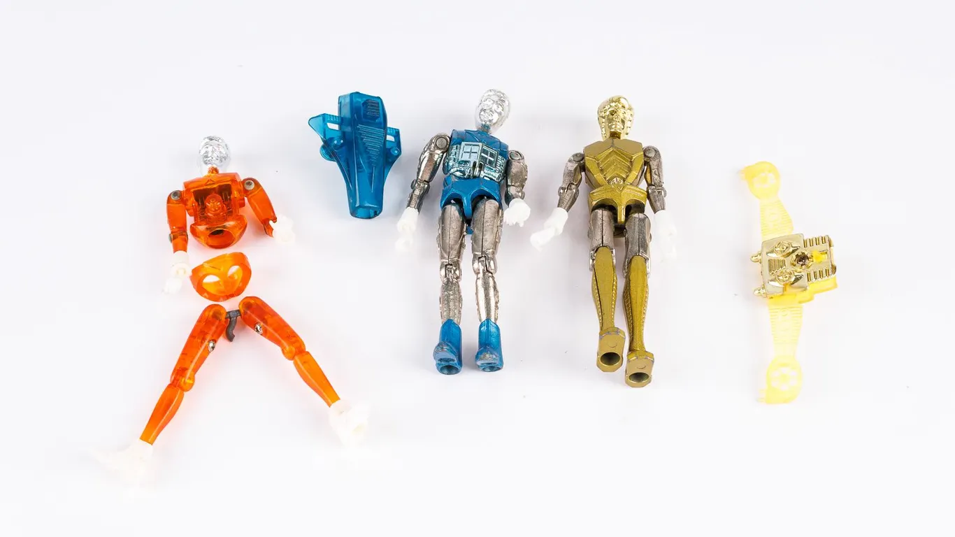 Vintage Mego Micronauts Action Figure Parts Lot