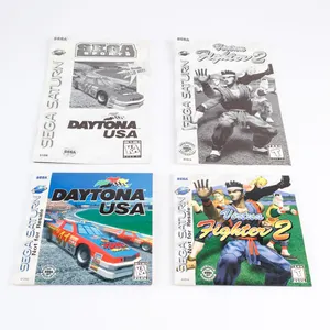 Sega Saturn Games & Manuals - Daytona USA & Virtua Fighter 2