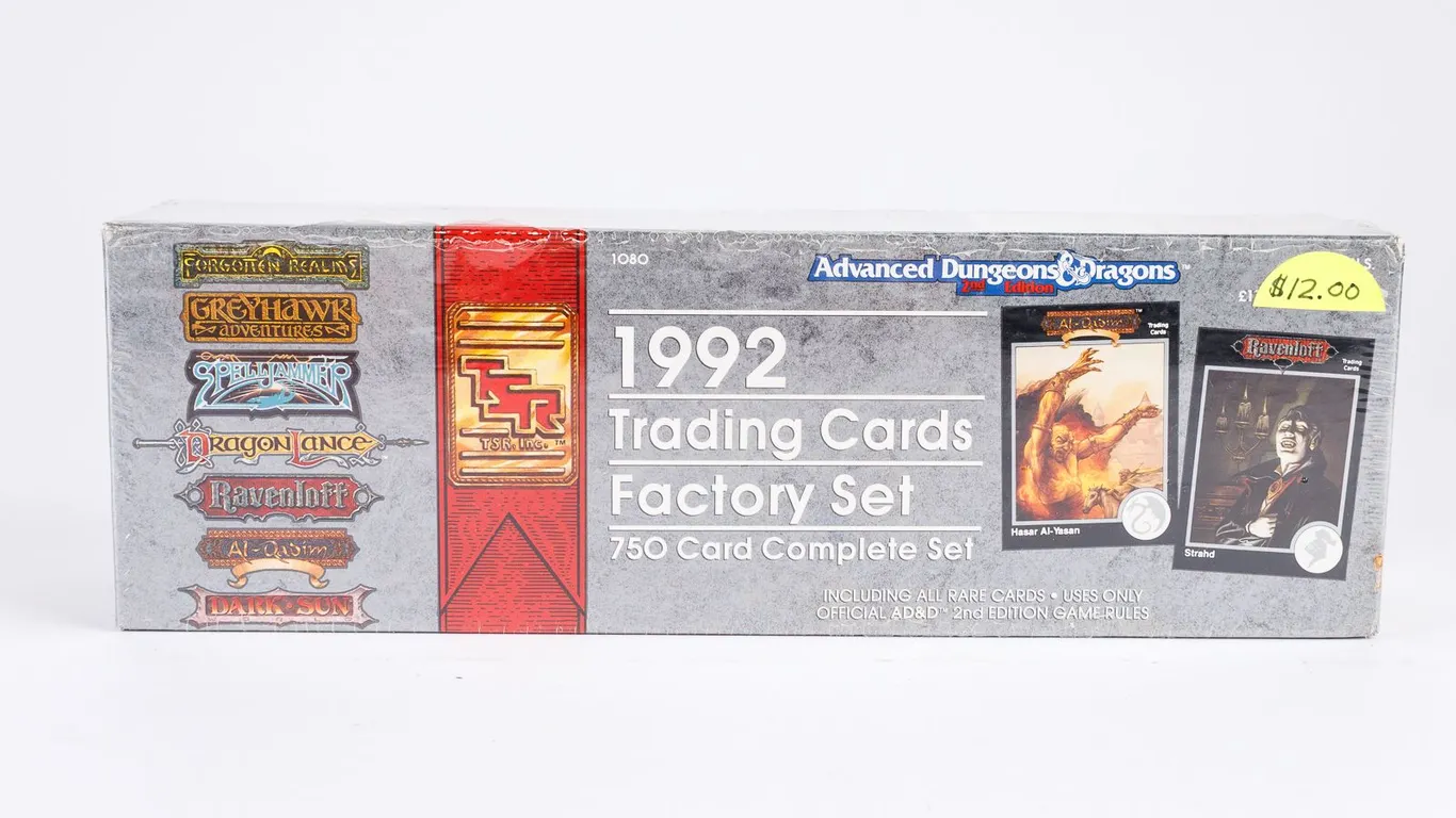 1992 TSR Advanced Dungeons & Dragons AD&D Trading Cards Complete Set