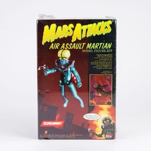1995 Screamin' Mars Attacks Air Assault Martian Vinyl Model Figure Kit Sealed
