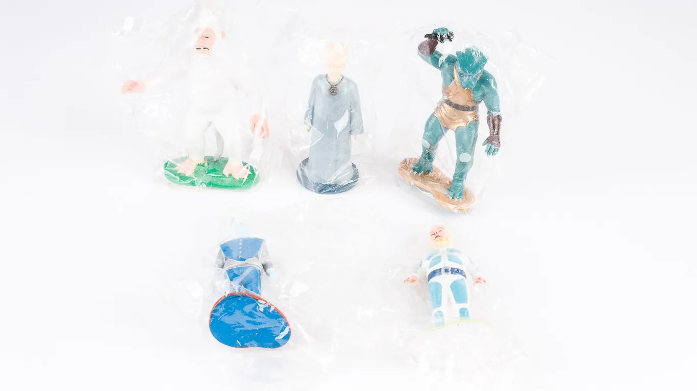 Vintage Hamilton PVC Star Trek Figures - New